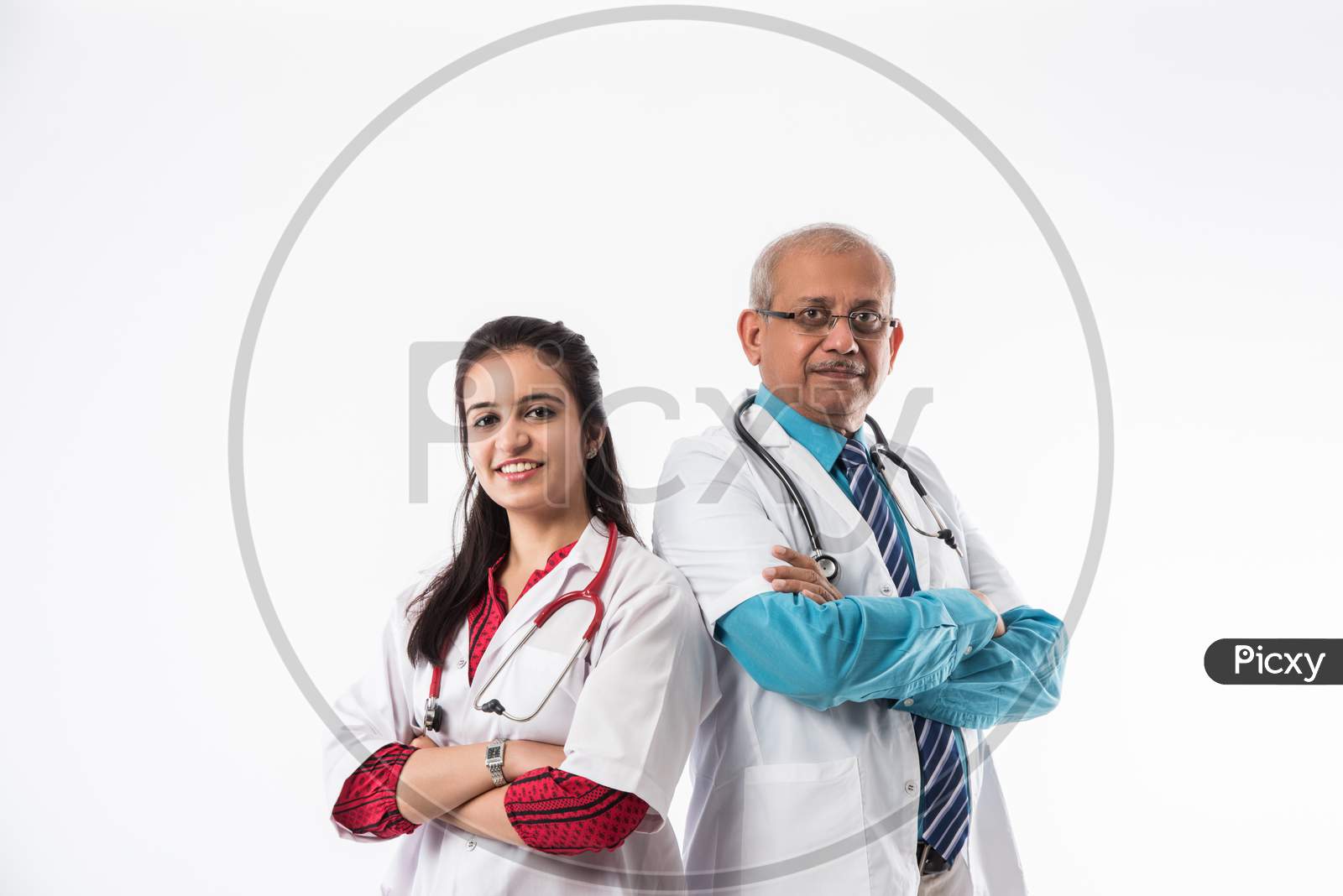 2 doctors or medical professionals