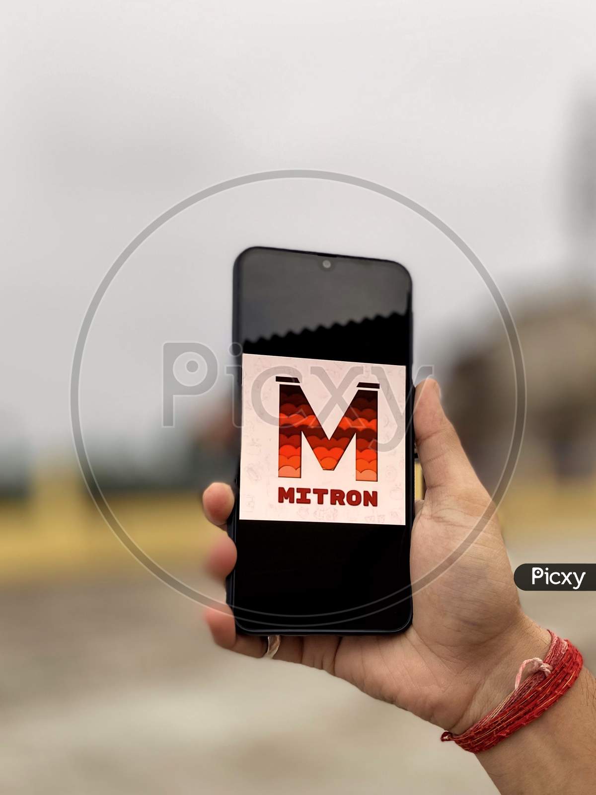 Illustration of Made in India Short Video and Social Platform app, Mitron