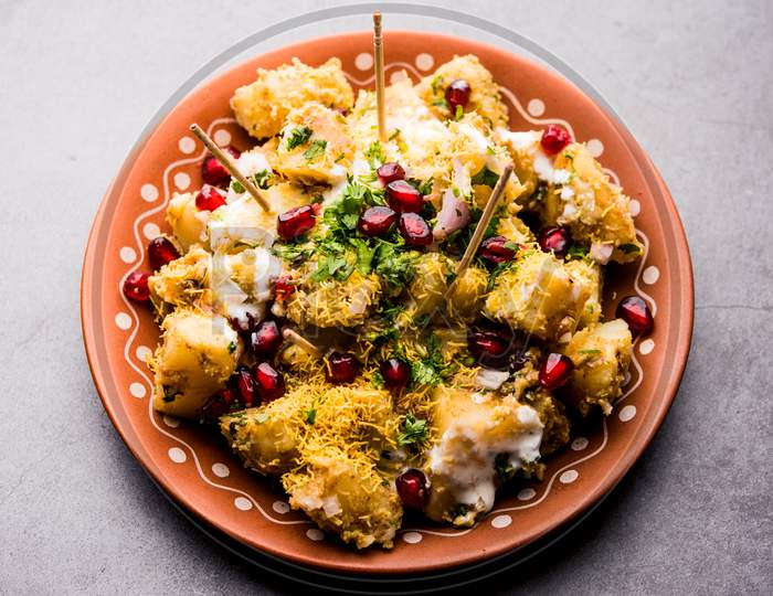 Aloo chaat or Alu chat