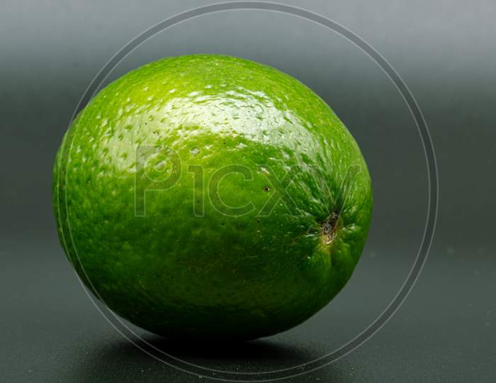 Green Lime Citruss Fruit Textured Peel