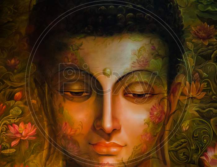 Serene Image Of Lord Buddha