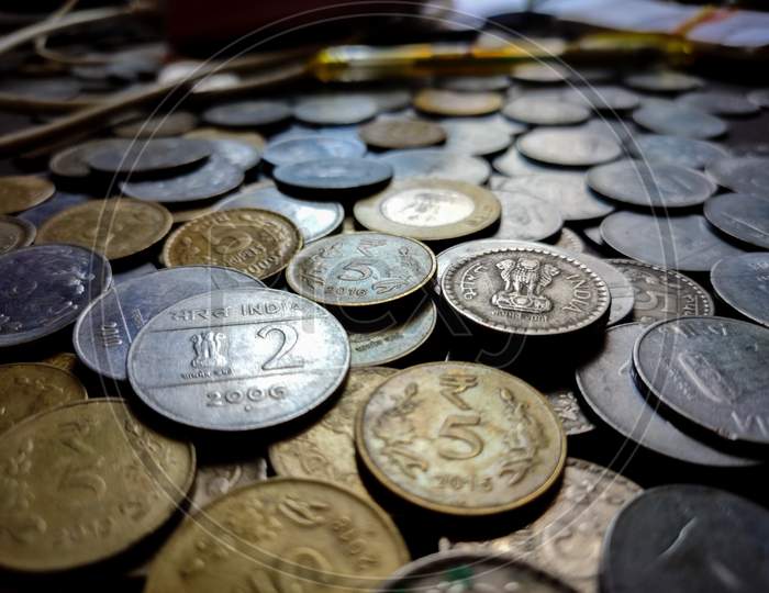 Some collection of Indian coins