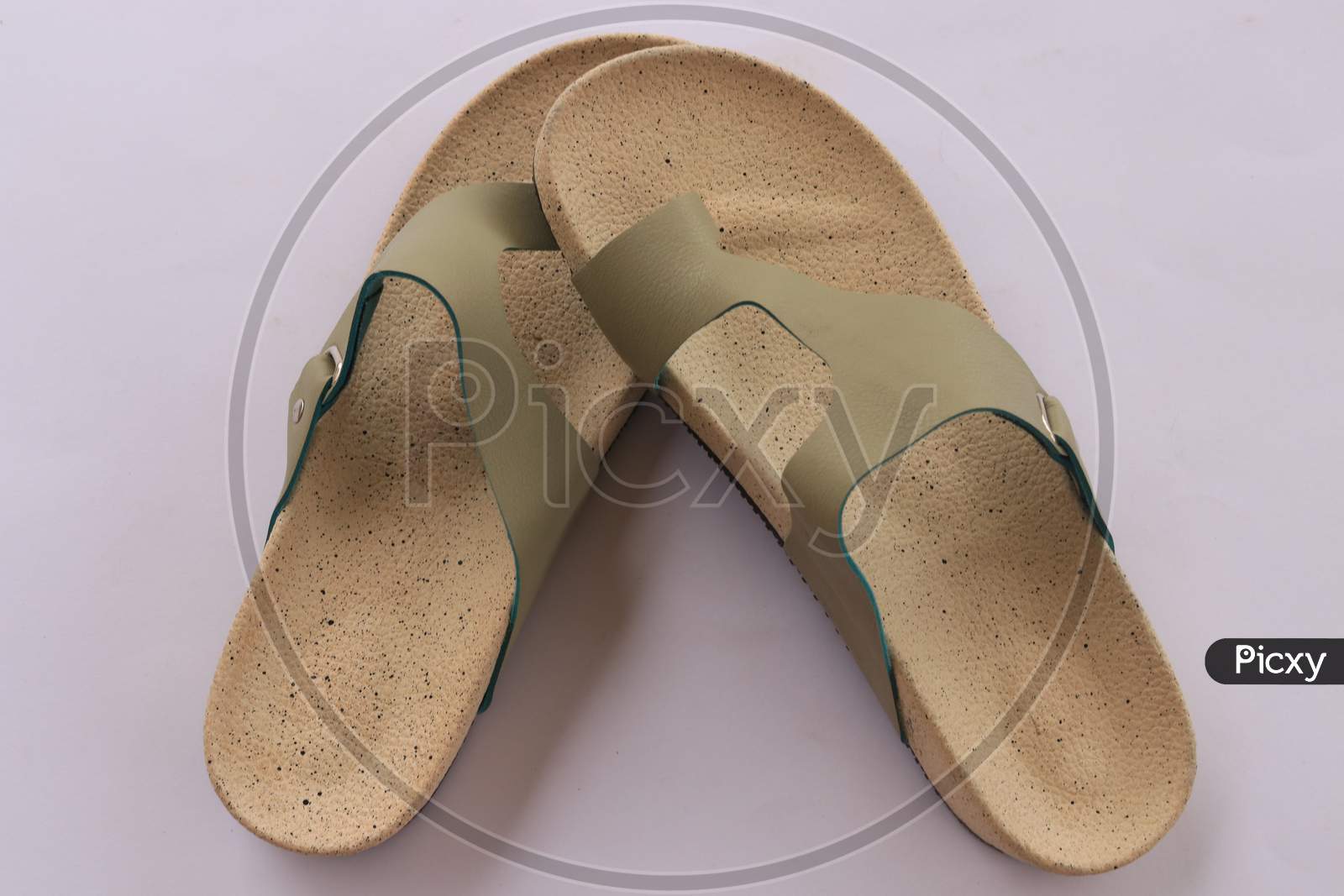 Slippers or Sandals  on White Background