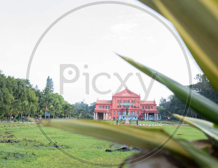 Cubbon Park,Bangalore,India-30Th November 2019 - Different View Of State Central Library In Cubbon Park