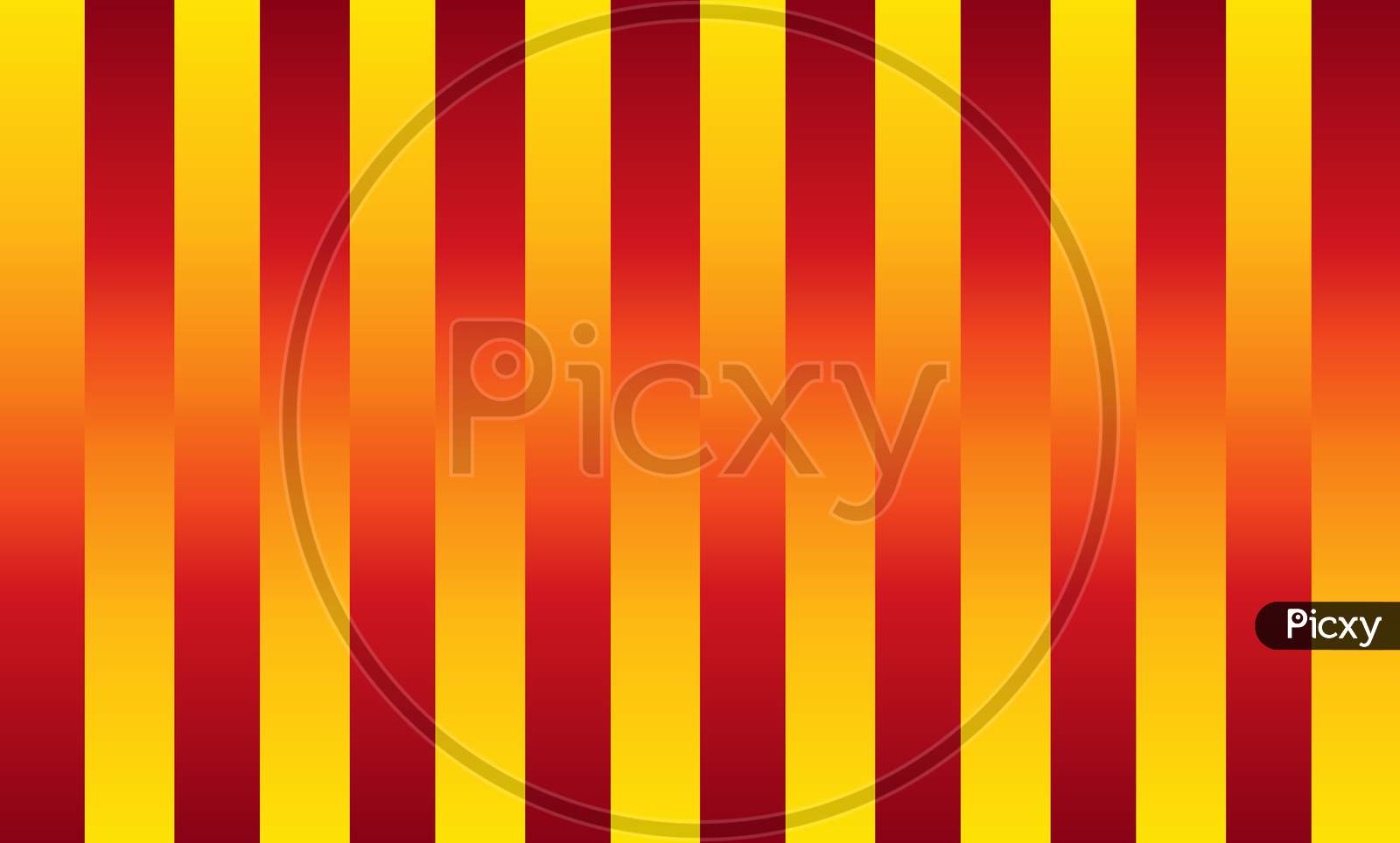 Abstract red yellow gradient striped pattern. Seamless Vertical gradient Stripe Pattern. 3d illusion.