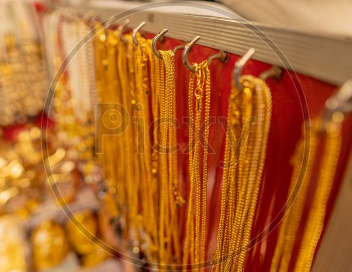 Key Chains Selling In The Streets Of Tirumala