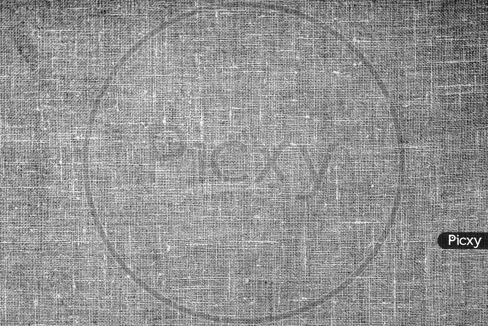 Gray Fabric Texture Backgrounder, Fabric Pattern.