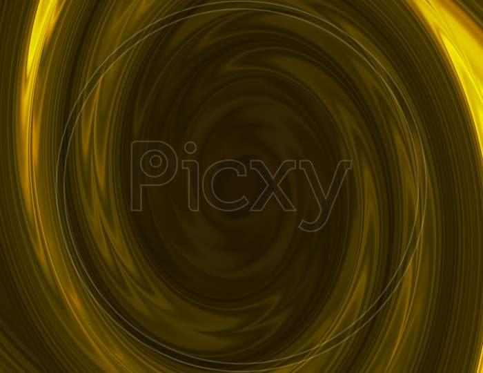 Rounding Frame Yellow Art Texture Raster Image Digital Creation Graphic Vector Abstract.