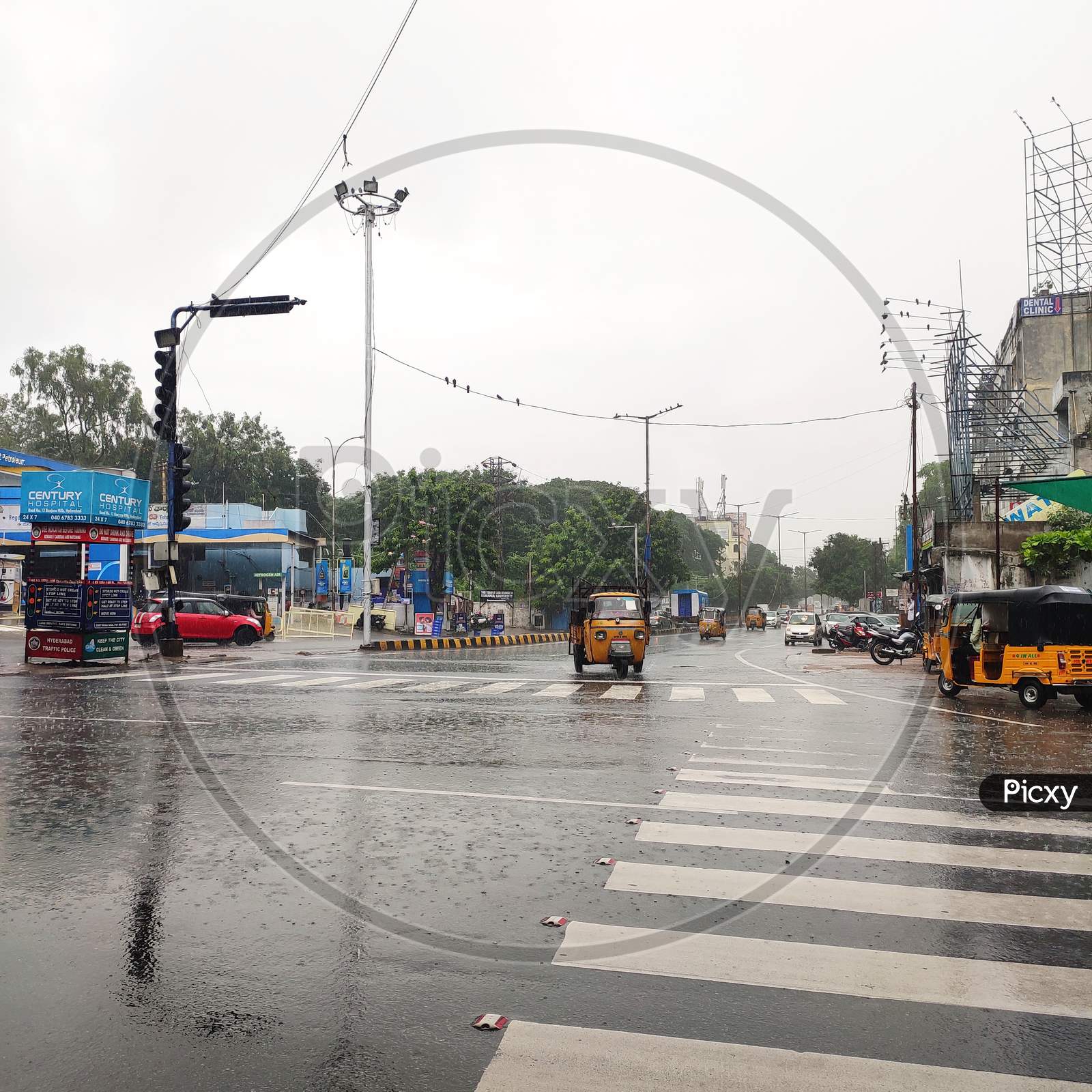 Rain of Tarnaka, Hyderabad