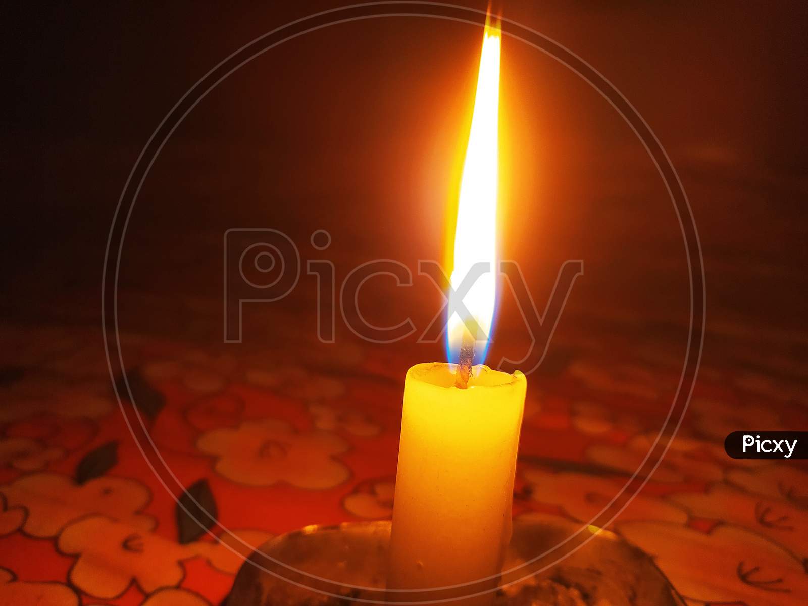 Glowing Candle - Prayer