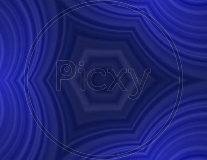 Rounding Frame Blue Triangle Art Texture Raster Image Digital Creation Graphic Vector Abstract.