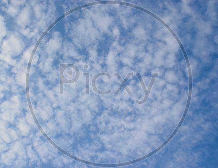 Cloudy Blue Sky Background
