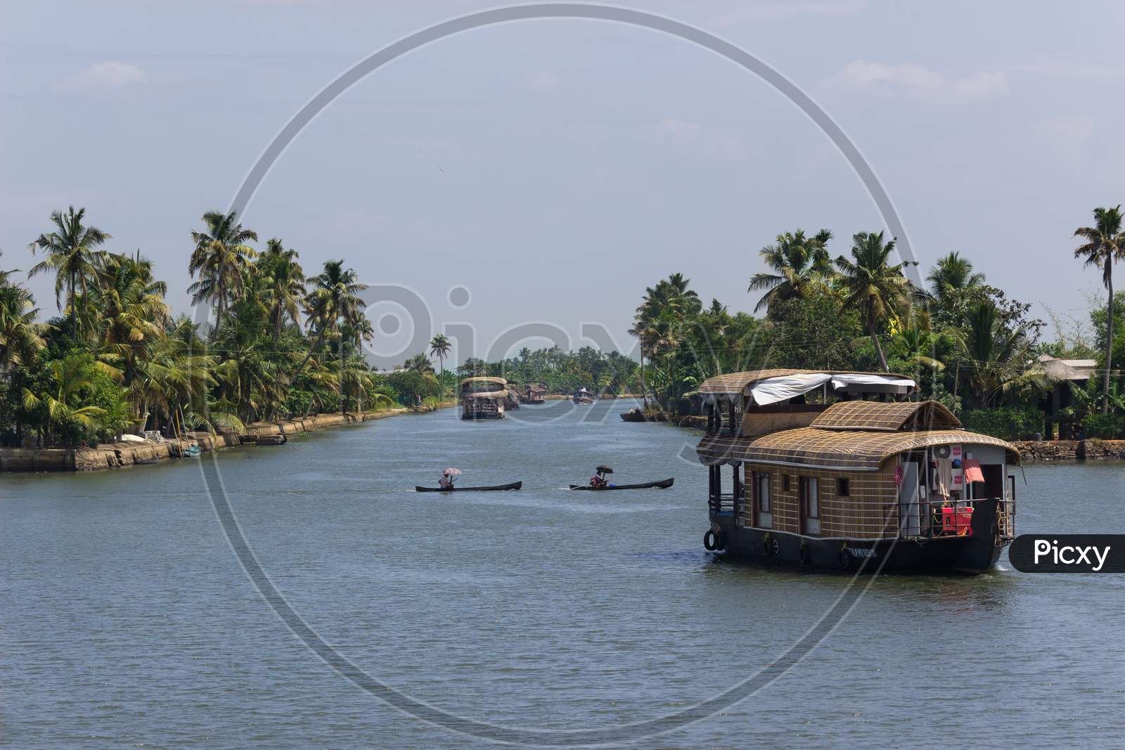 Daily commute in Kerala's backwaters