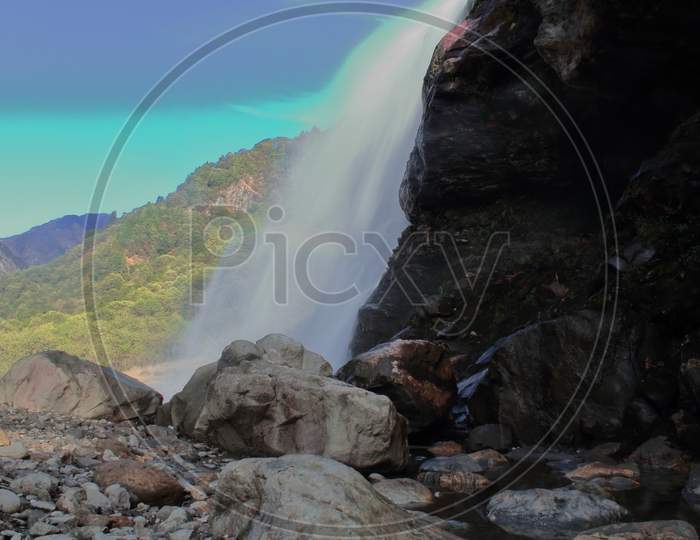 beautiful jang waterfalls (nuranang waterfalls)