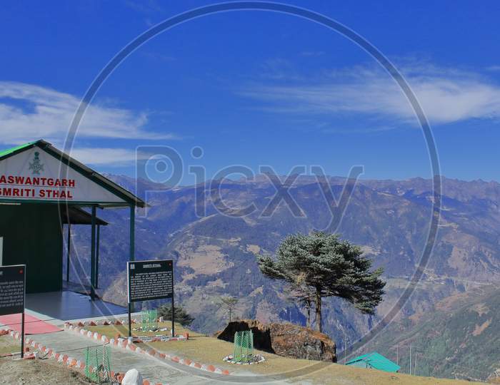 panoramic view from jaswantgarh smriti sthal