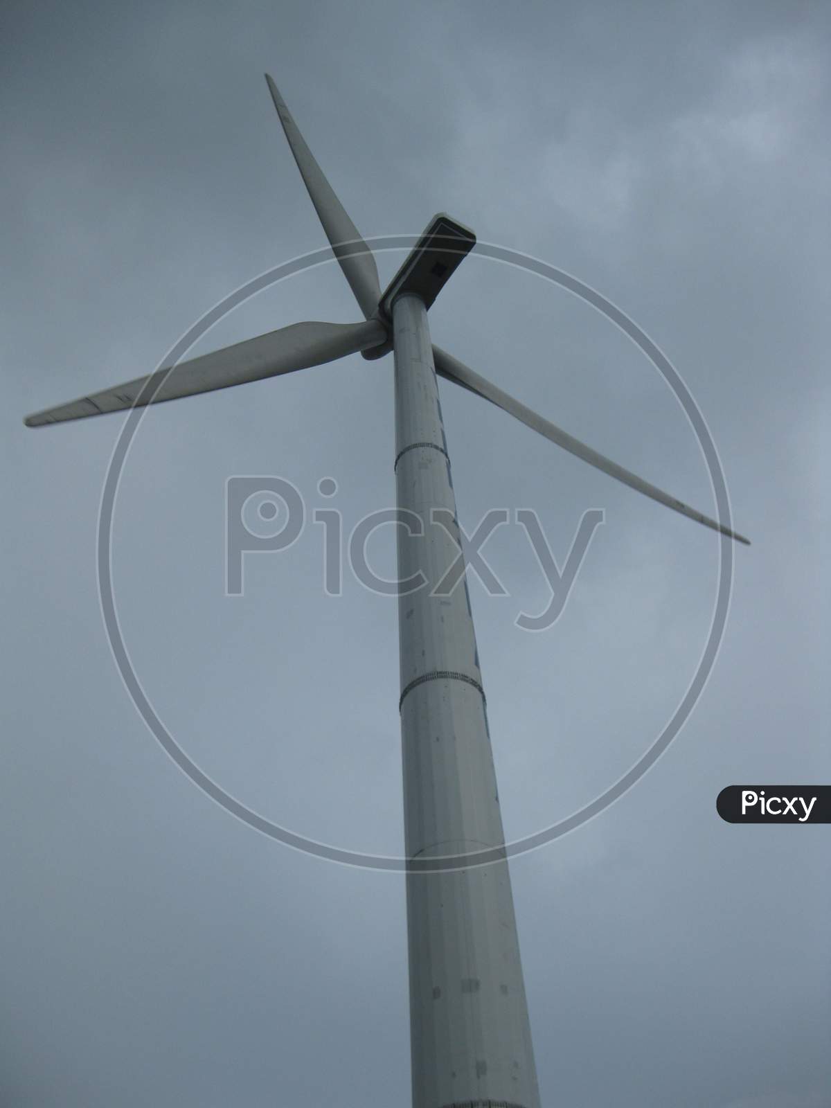 Wind Turbine At Ramakkalmedu, Idukki, Kerala, India