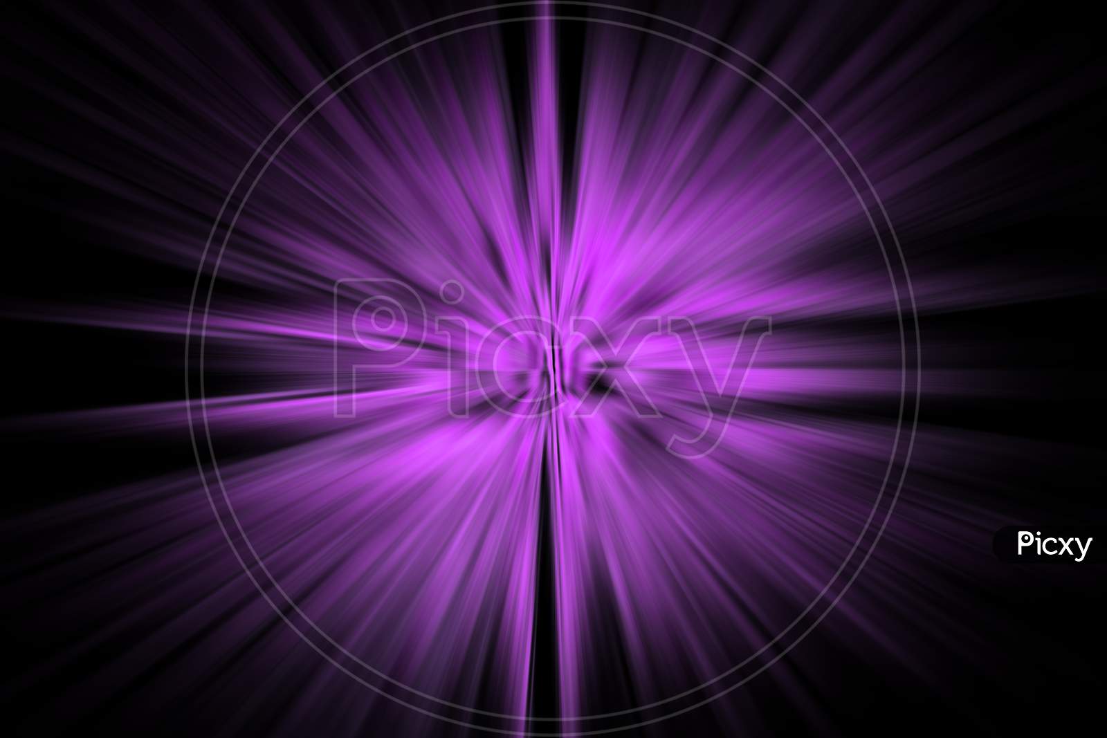 Purple Laser Light Effect