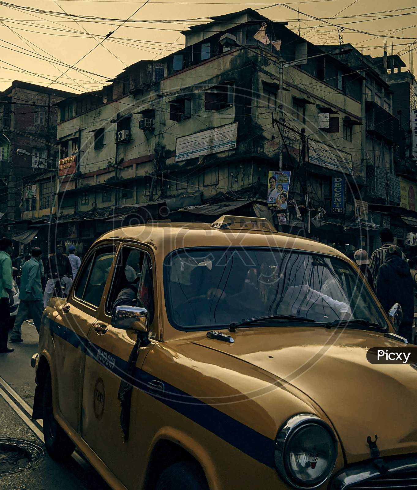 Kolkata and its historic yellow taxies