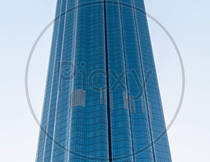 A Morning View Of Wtc Residence Tower In Abu Dhabi During Covid Lockdown