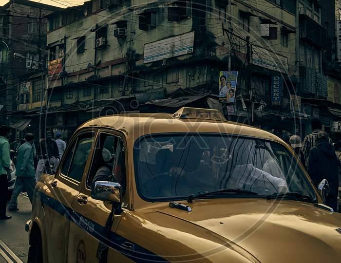 Kolkata and its historic yellow taxies