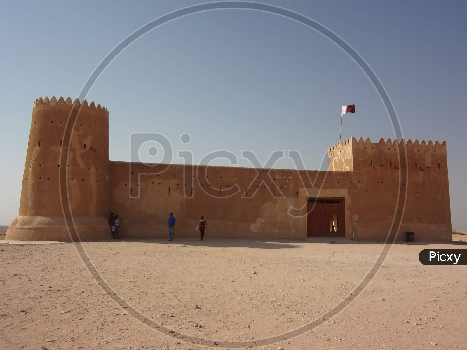The Al Zubara Fort At The Northwestern Coast Of The Qatar Peninsula In The Al Shamal Municipality