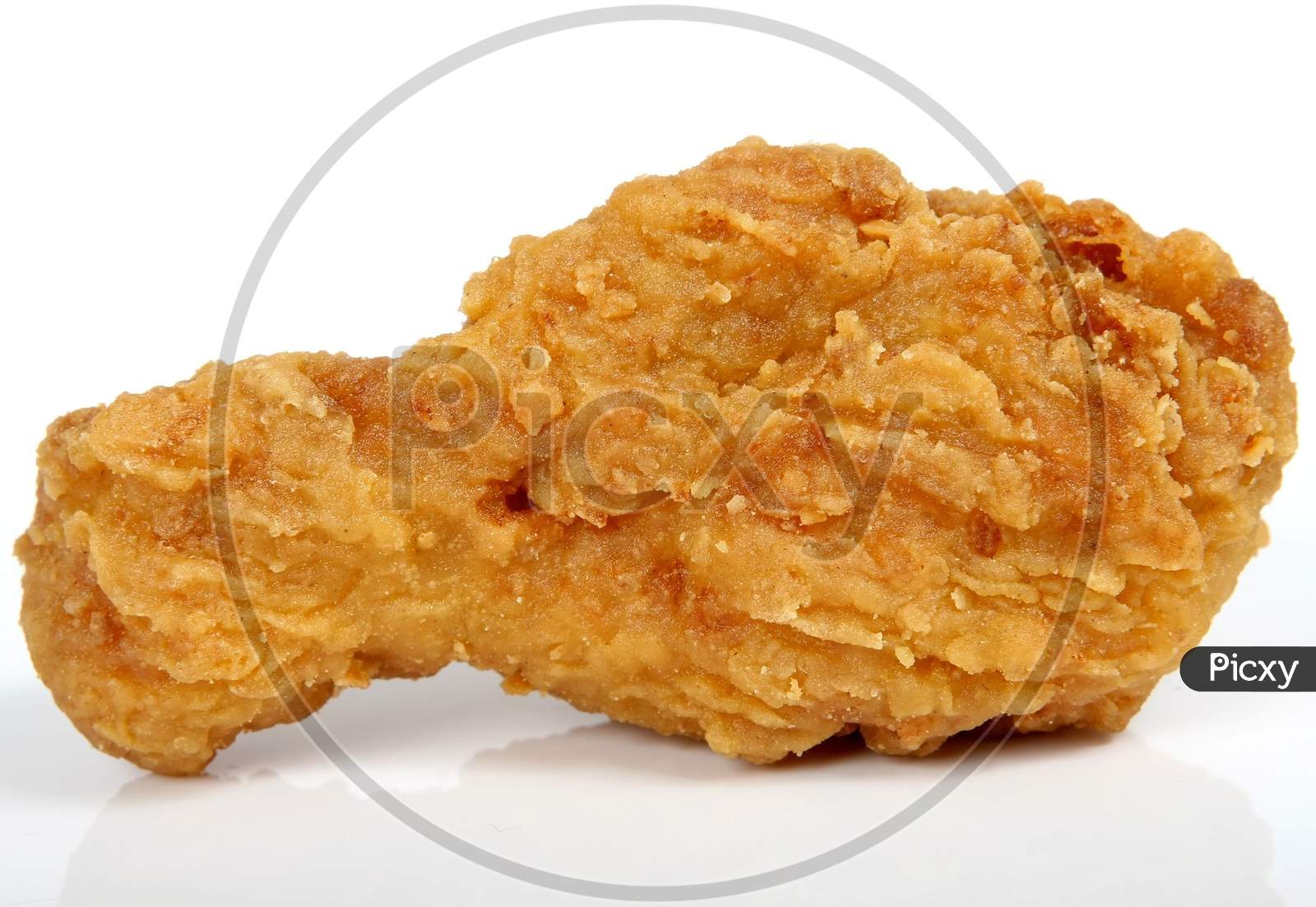 Fried chicken leg piece