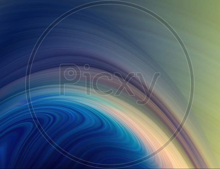Ripple of Wave Surface Concept 3d
