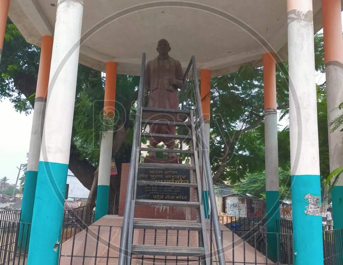 Statue of sardar vallabh Bhai Patel in motihari
