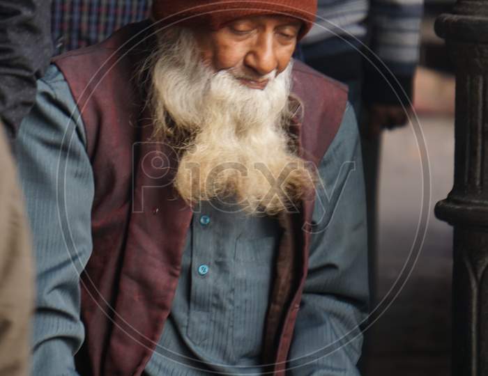 Old street vendor