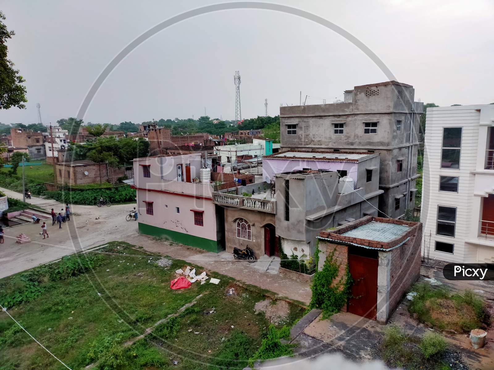 Motihari Bihar Xxx Video - Image of Residential area and urban view of raghunathpur, motihari, Bihar -TU282418-Picxy