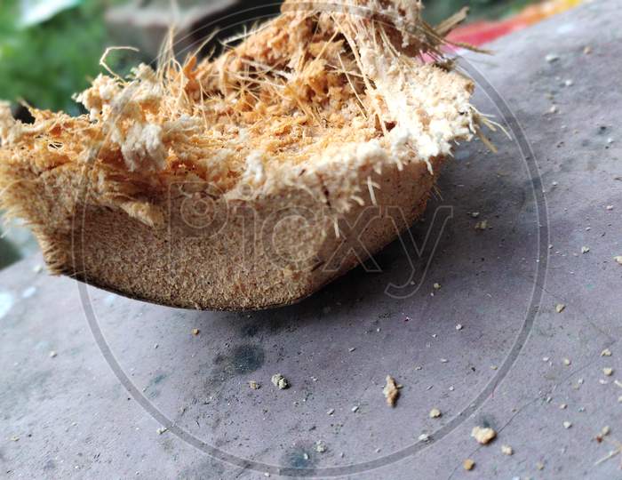 Coconut's upper part