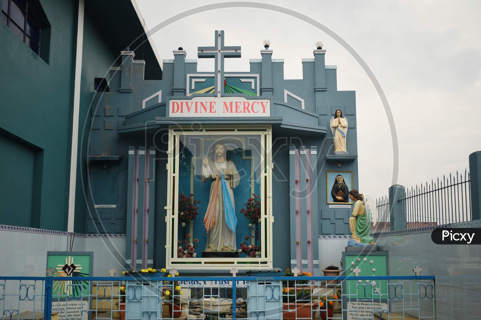 Divine Mercy In The Cathedral of Mary Help of Christians