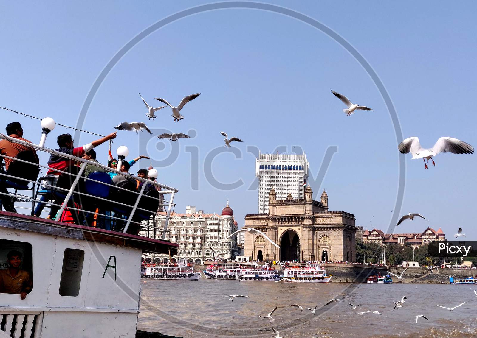 Beautiful View Of Gateway Of India Mumbai