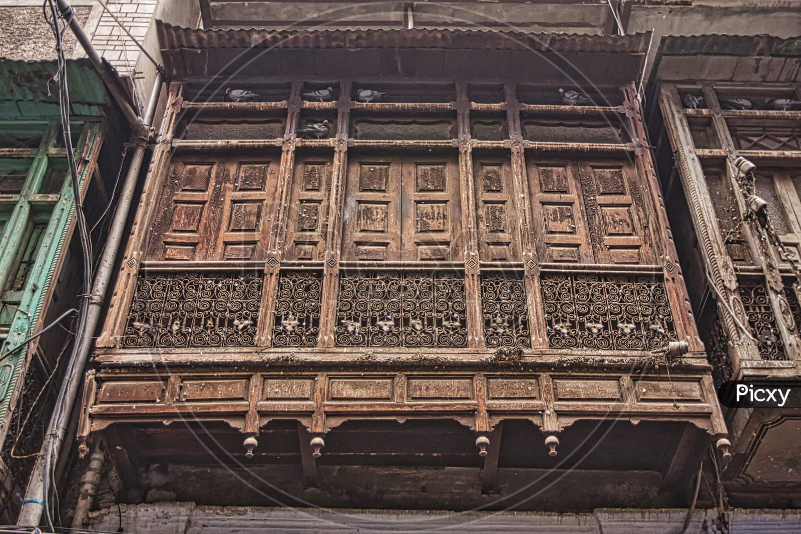 Old House In Amritsar, Punjab, India