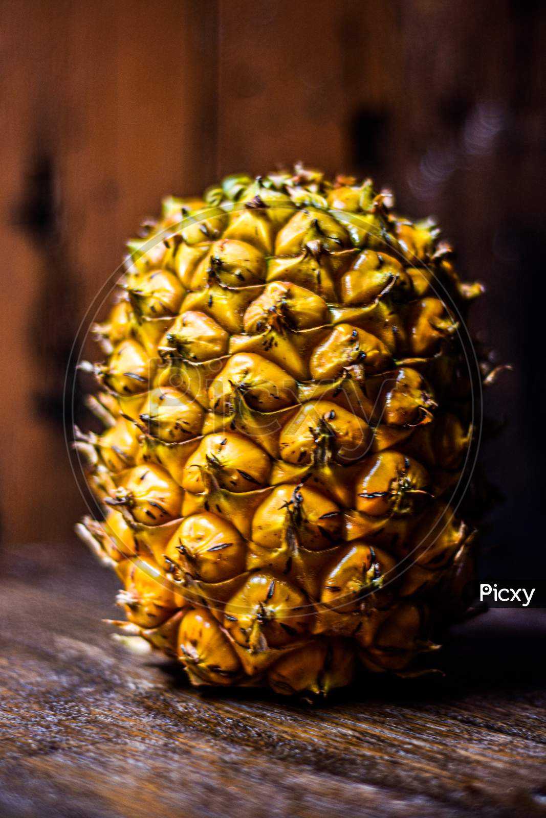 A big juicy pineapple