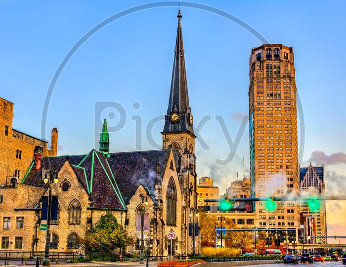 Central United Methodist Church In Detroit, Usa