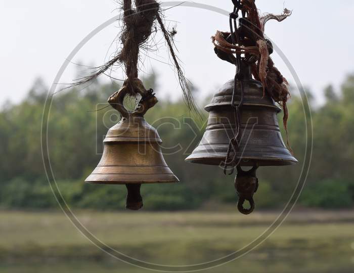 Hindu temple bells