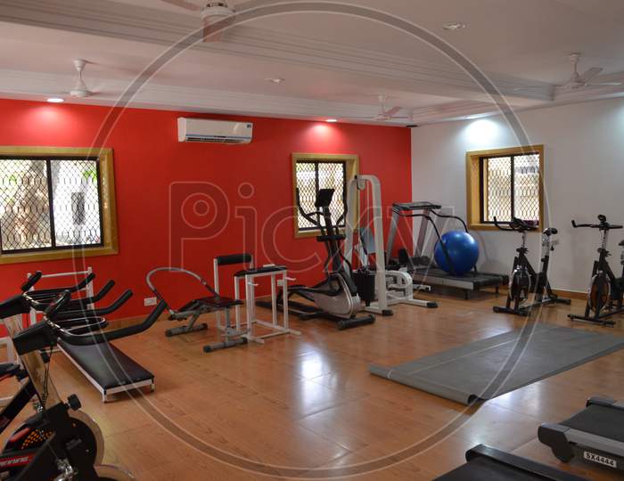 Health Club of Nilambag Palace, Bhavnagar