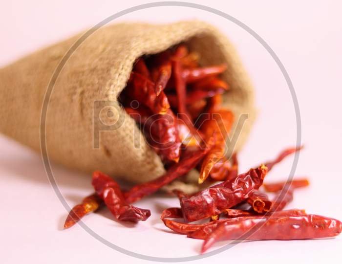 Packet of chillies