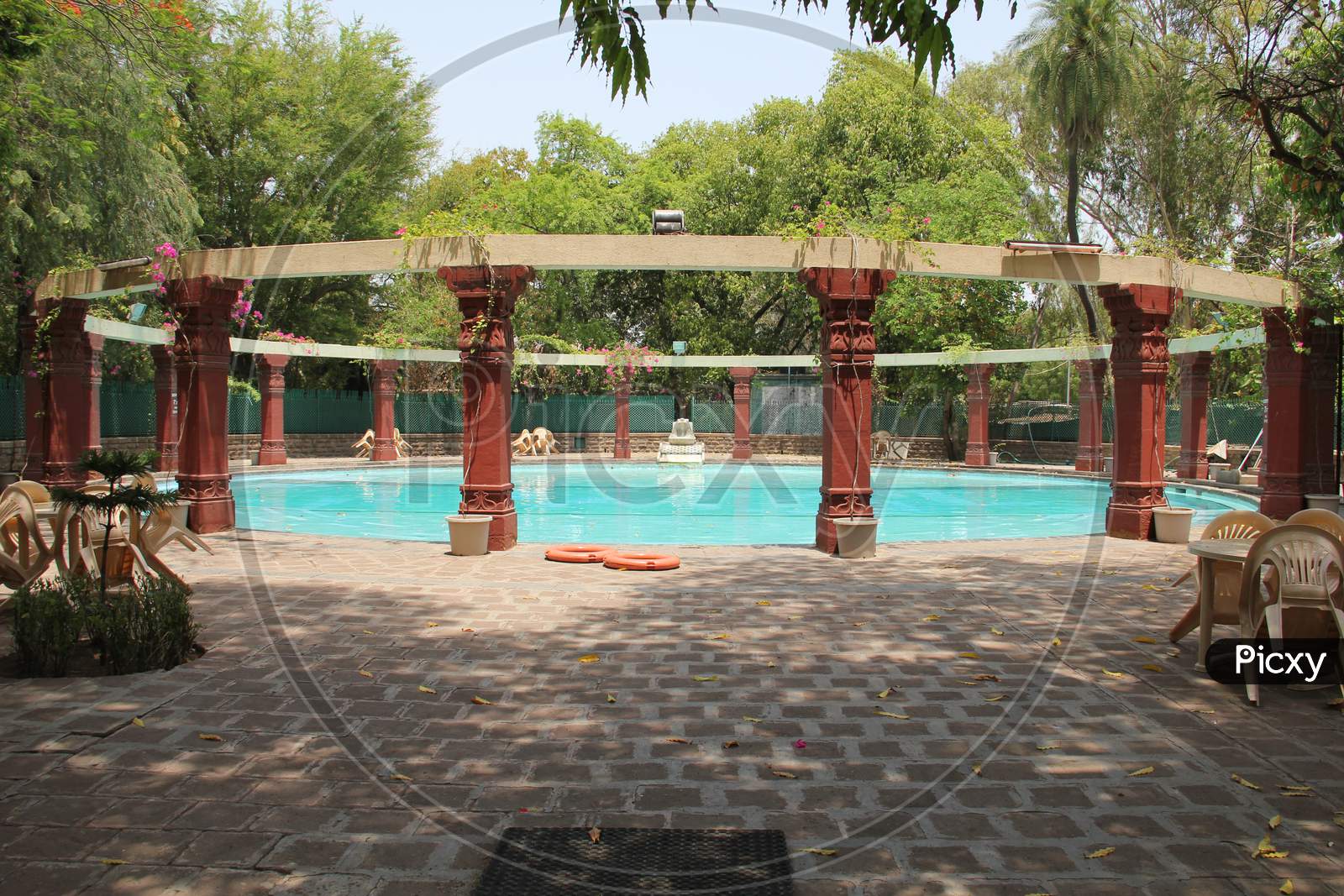 Swimming Pool in Resort of Junagadh