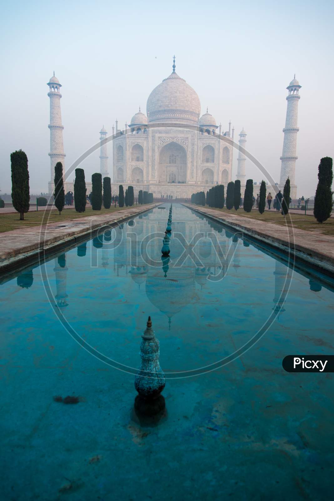 The Taj Mahal In Agra, Uttar Pradesh, India