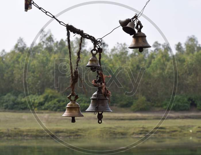 Hindu temple bells