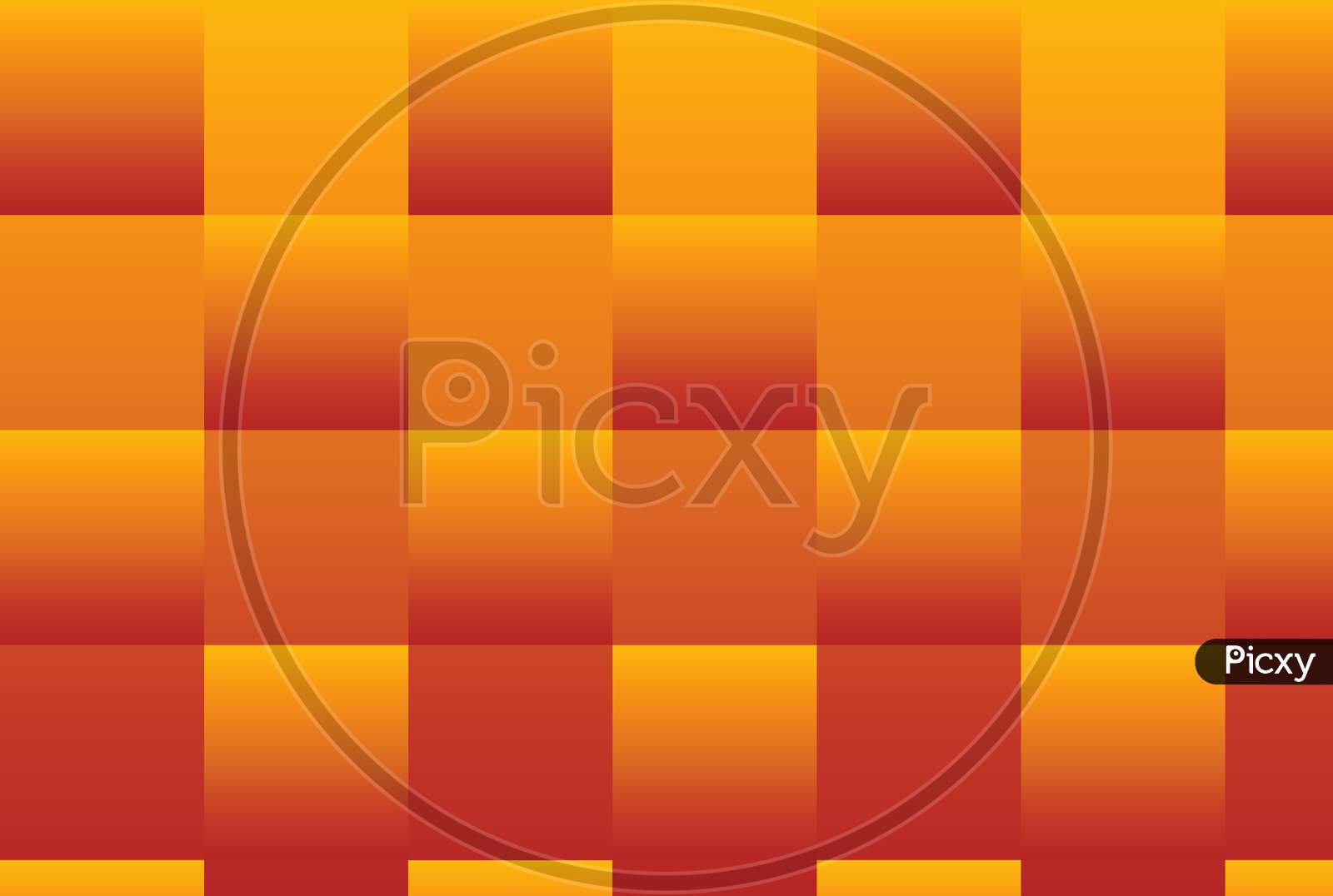 square pattern with gradient like sunset. checked pattern with sunset style gradient pattern.