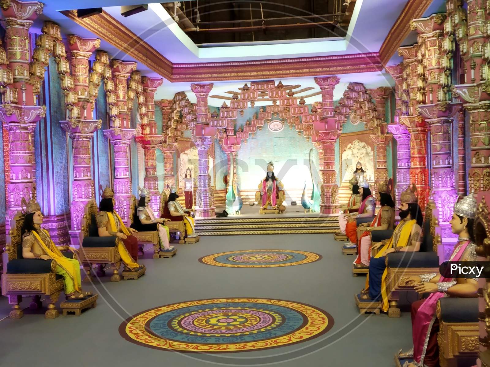 Mahabharata palace set at ramoji film city Hyderabad
