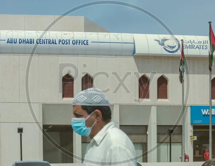 Emirates Post Office Abu Dhabi - United Arab Emirates.