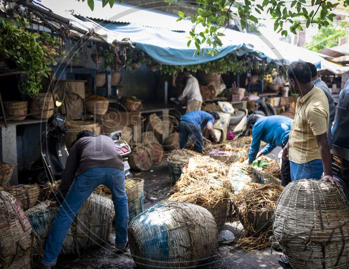 People working in local market area