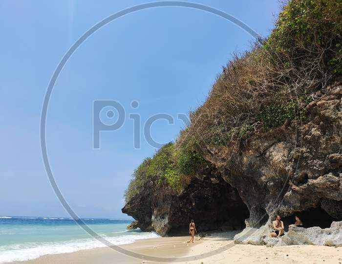 green bowl beach Bali