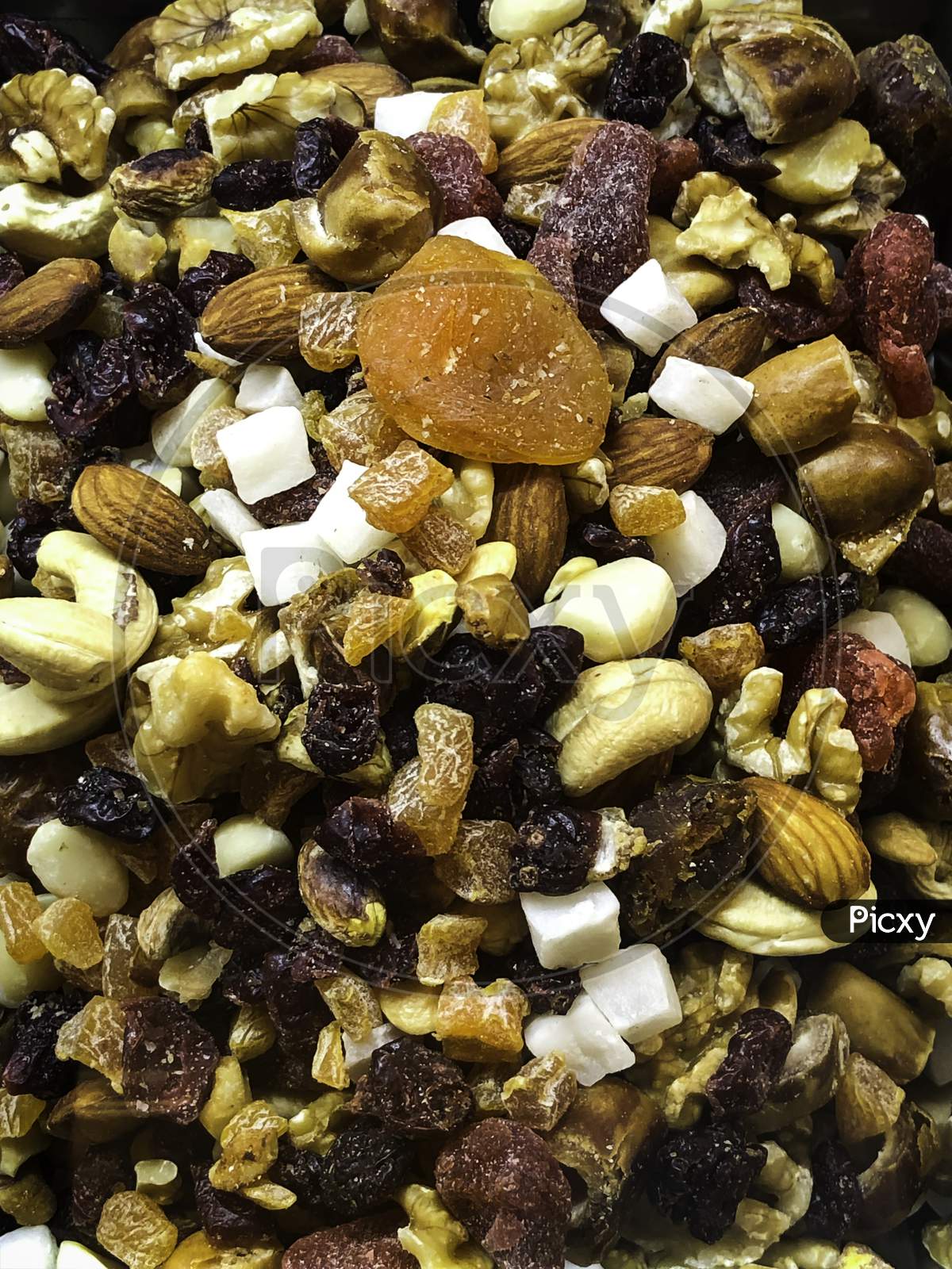 Mix Of Dried Fruits For Healthy Lifestyle