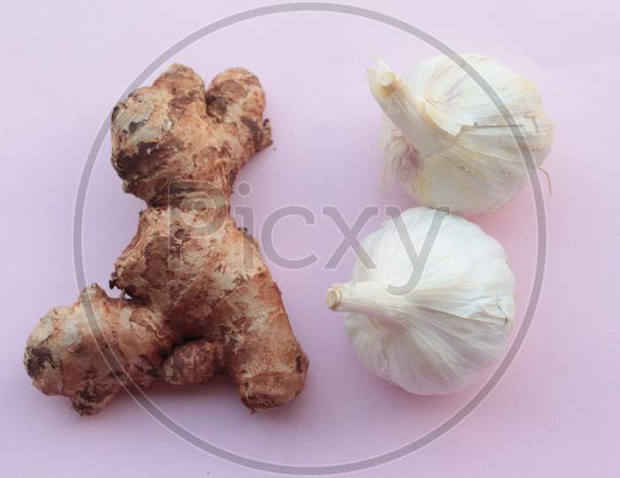 ginger and garlic
