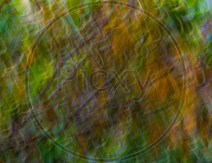 abstract green background monet style creative blur